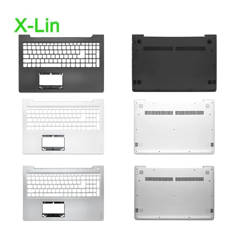 

For Lenovo Ideapad 310S-15ISK 310S-15 laptop upper screen cover and lower palm bottom cover cover silver