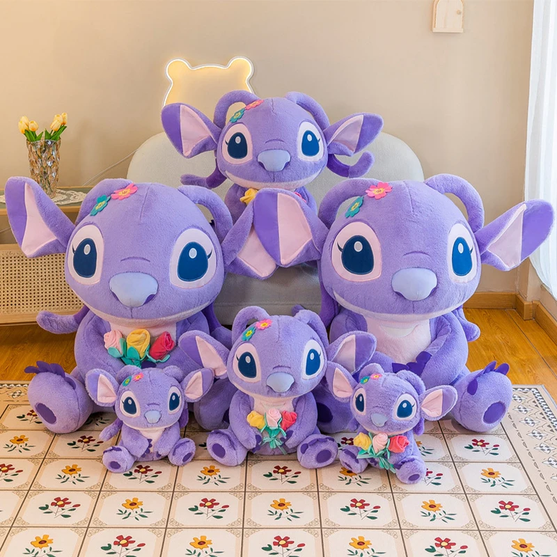 35-90cm Disney Stitch Doll Cartoon Cute Stitch Plush Toys Children'S Gift For Birthday Room Decoration Plushies Dolls