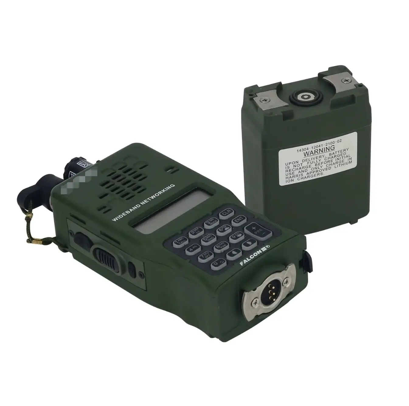 TCA/PRC-152A Multifunctional Tactical Walkie-talkie GPS Version Aluminum Alloy Shell KDU Screen Splitter Standard