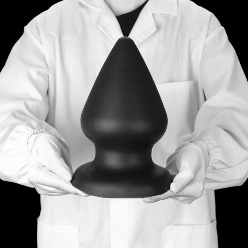 8-11cm Ogromny Korek Analny Miękki Silikonowy Koraliki Analne Dildo z Przyssawką Duży Korek do Pupy Masaż Prostaty Dilator Analny Zabawki Erotyczne dla Dorosłych