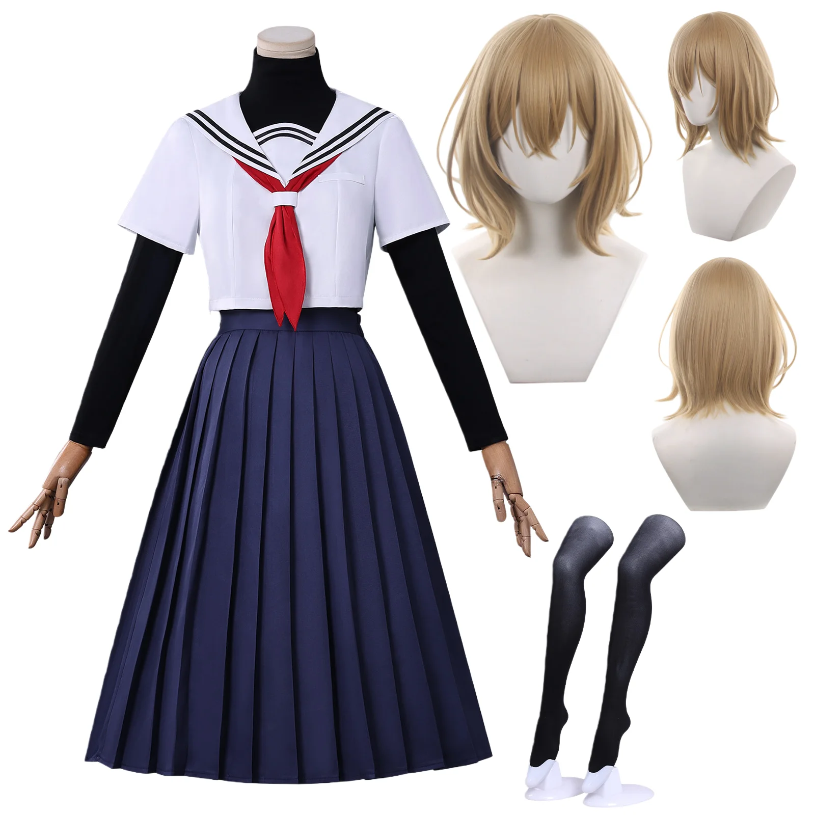 

Cosplay Anime Hinako Yaotose Costume Wig This Monster Wants to Eat Me