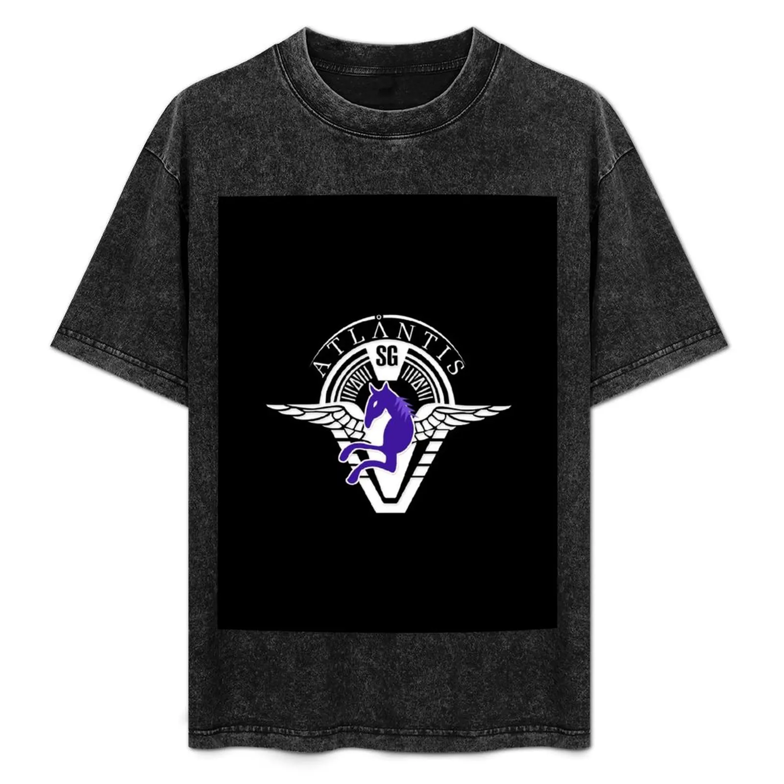 

Stargate Atlantis T-Shirt Basic Plain Tee for Spring and Summer