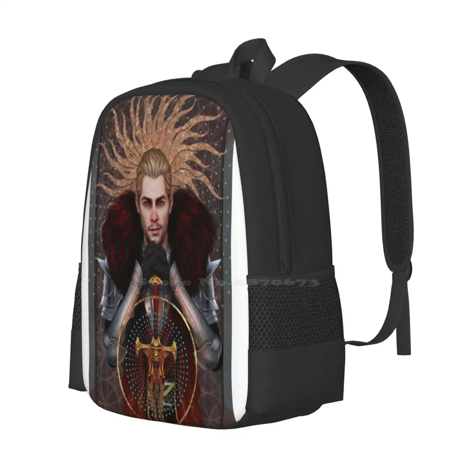 Commander Tarot Hot Sale Schoolbag Backpack Fashion Bags Dragon Age Cullen Rutherford Tarot Templar