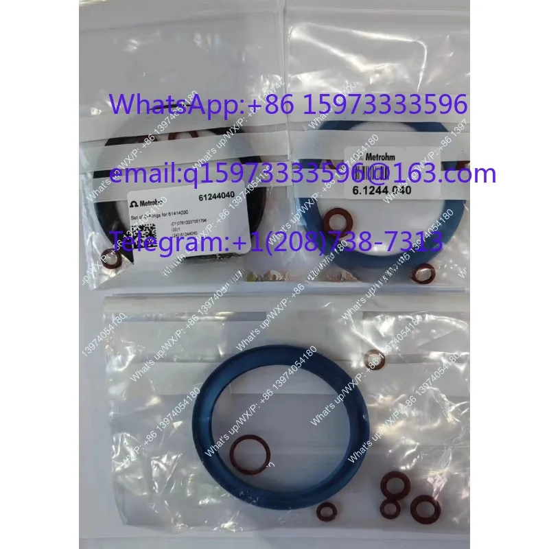 1Pc 61244040 O-ring Seal Kit for Metrohm 6.1244.040 Volume Moisture Meter KF Titration Vessel Lid