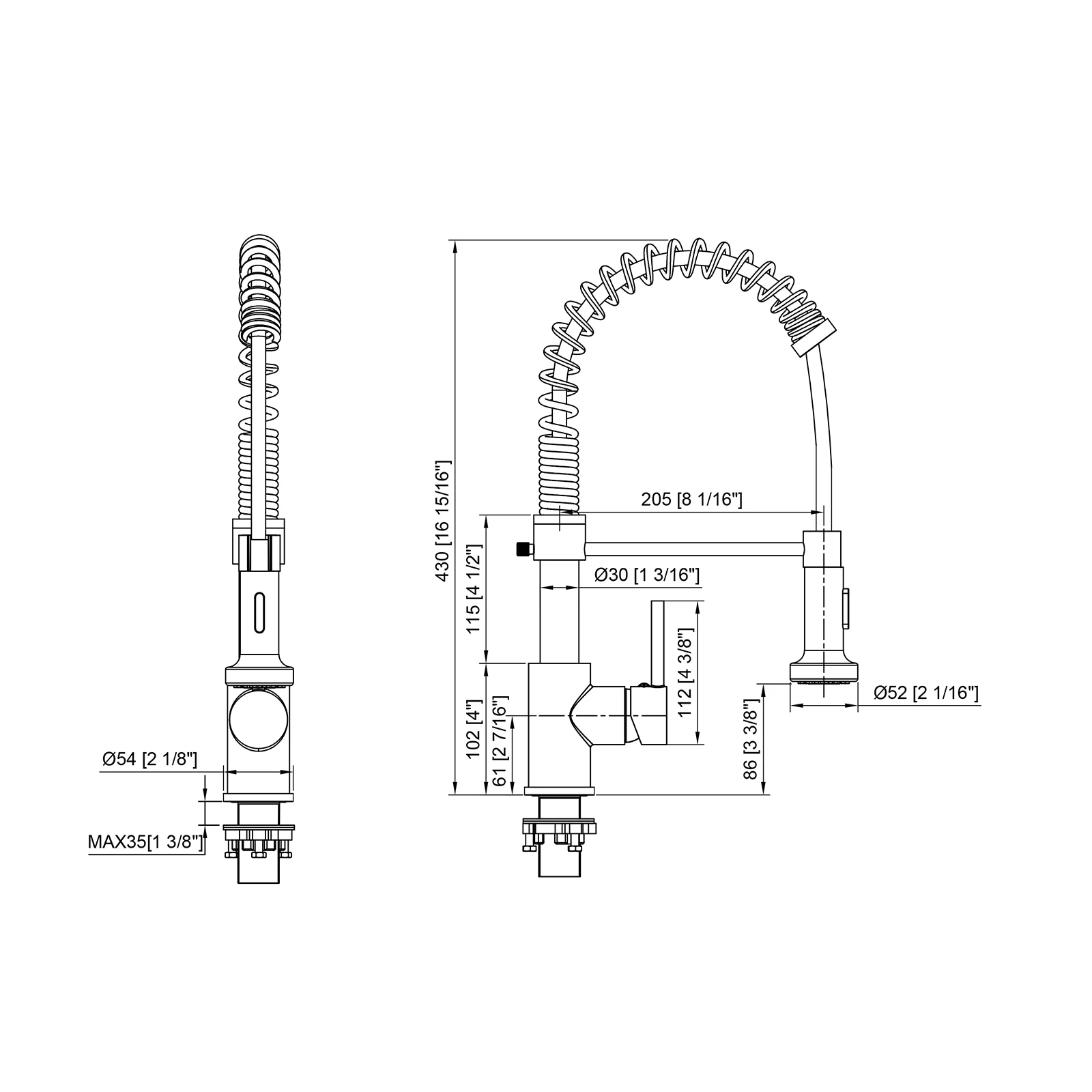 Faucet manufacturing kitchen water sink mixer faucet single handle pull down sprayer spring kitchen faucet