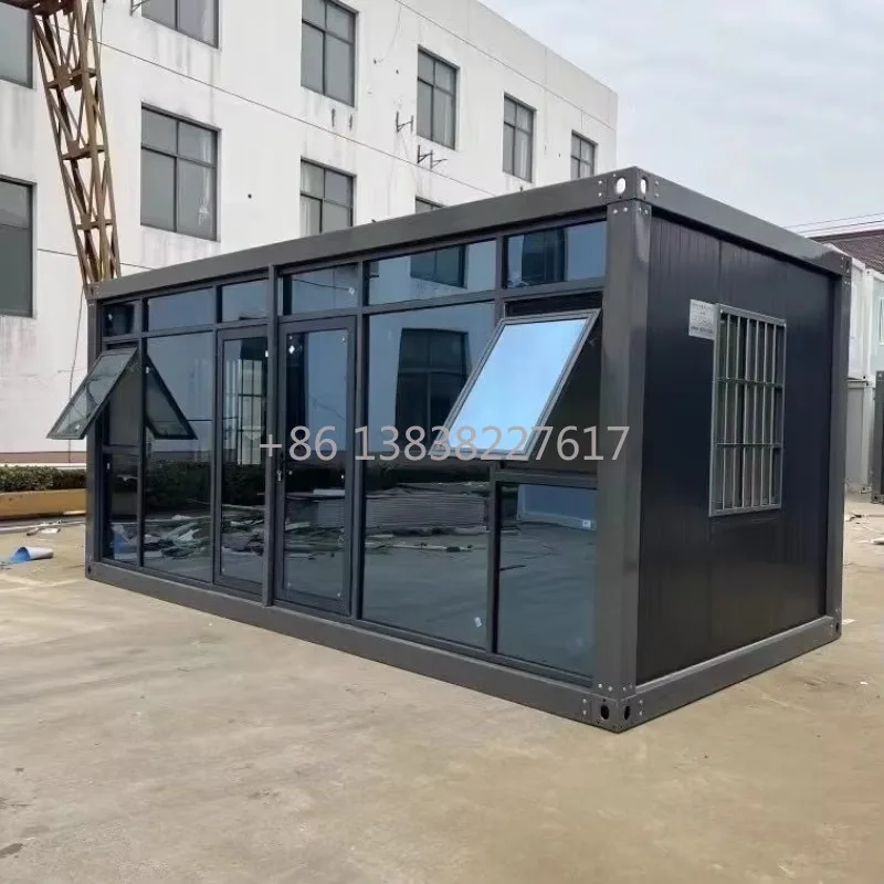 Living Prefab Villa Fast Build Extendable Prefabricated Homes 20Ft 40Ft Foldable Expandable Container House Outdoor Use