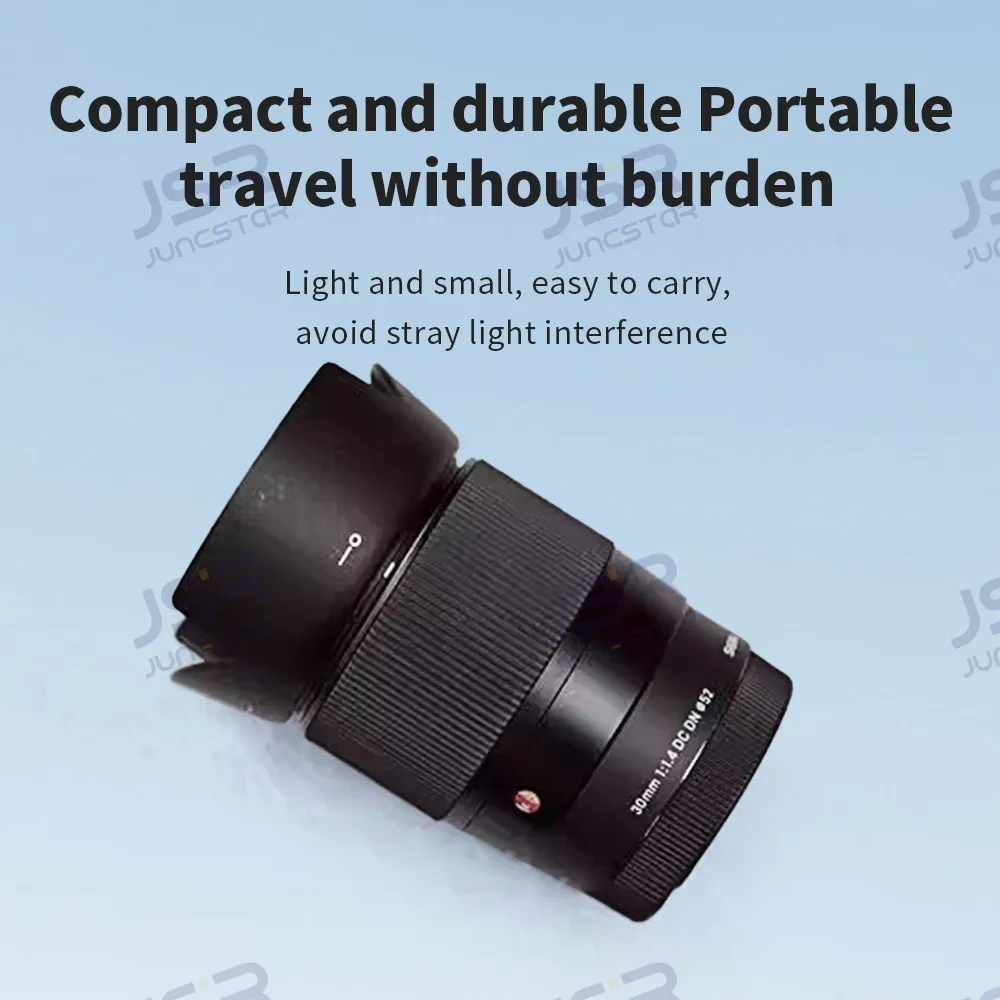 Подходит для Sigma 30 1.4 Light Shield, изысканная портативная версия для LH586-01 Sony Fuji, аксессуары 52 мм