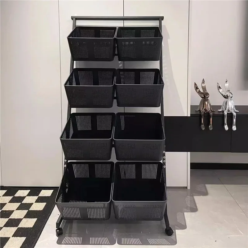 

Shelves, removable multi-layer living room snacks kitchen fruits and vegetables, multi-functional