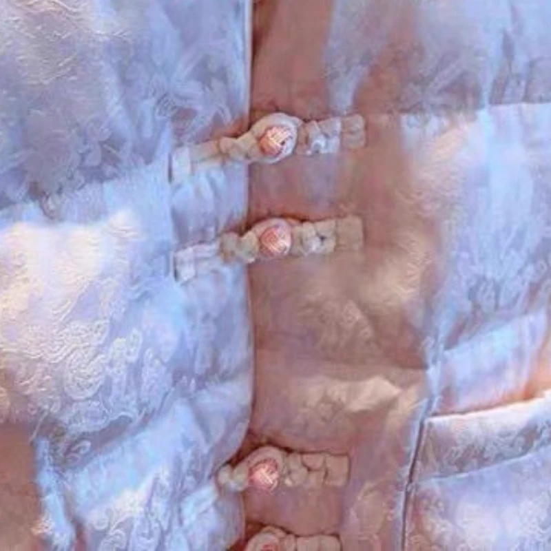 Women's Winter Tops Coats Cotton Coats Tang Suits Warm Thickened Button Fastening Simple Comfortable Casual Design Fashion New