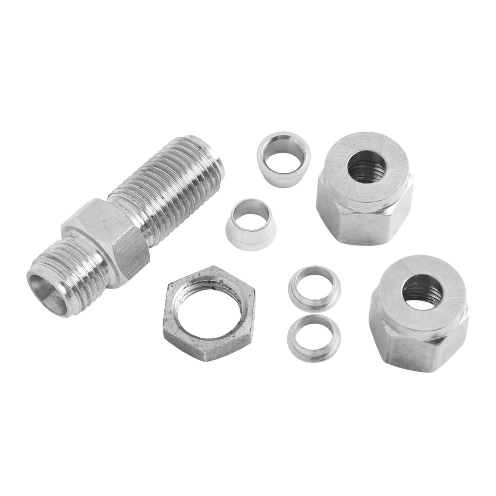 Stainless Compression Fitting Connector Fittings For Connecting And Extending Maximum Working Pressure Specification