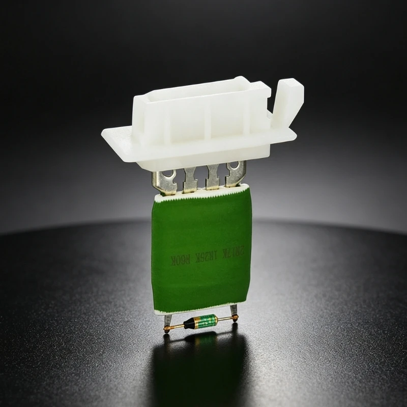 Heater Blower Motor Resistor Direct Install Blower Resistor Part for Heater and Air Conditioning Repair, Terminal Housing