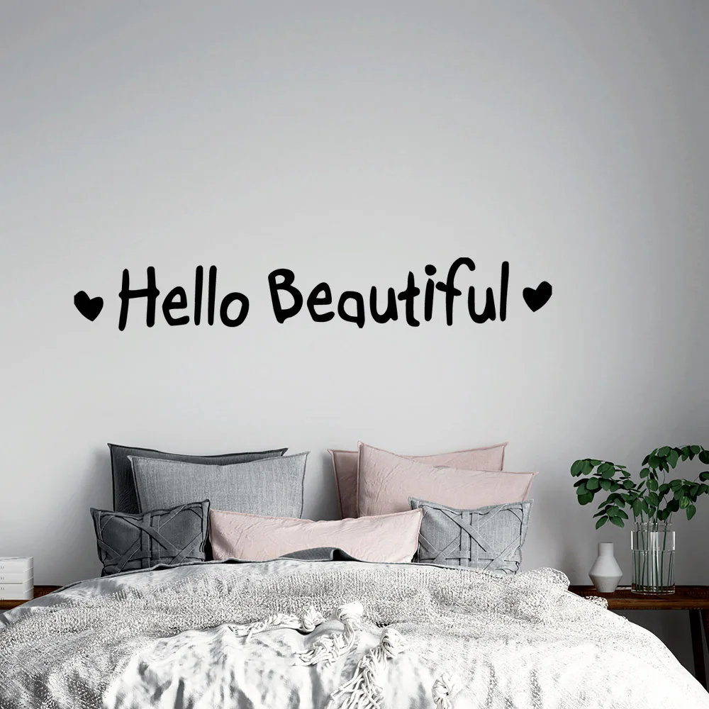 1pc Meaningful Sentence Wall Art Decal Self Adhesive Vinyl Waterproof for Kids Room Living Room Home Decor Sticker Murals