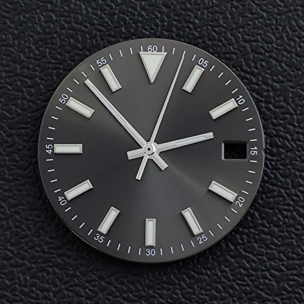 NH35 حافظة مجهزة حزام ساعة اليد 36/41 مللي متر صندوق ساعة يناسب NH34/35/NH36 حركة الملحقات الياقوت الزجاج NH35 الطلب