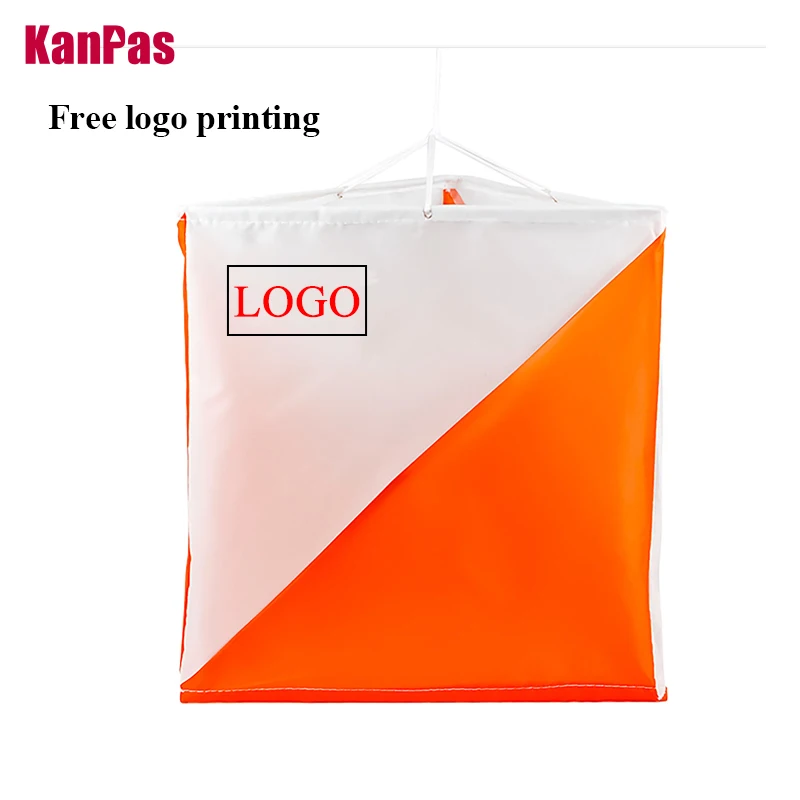 KANPAS 30*30cm orienteering marker flag/10pcs/lot /control flag/control marker