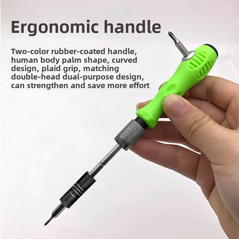 32 in 1 Multifunctional Screwdriver Set with 30 PCS Torx Phillips Magnetic Screw Driver Bits Hand Repair Tool for Phone Watch PC