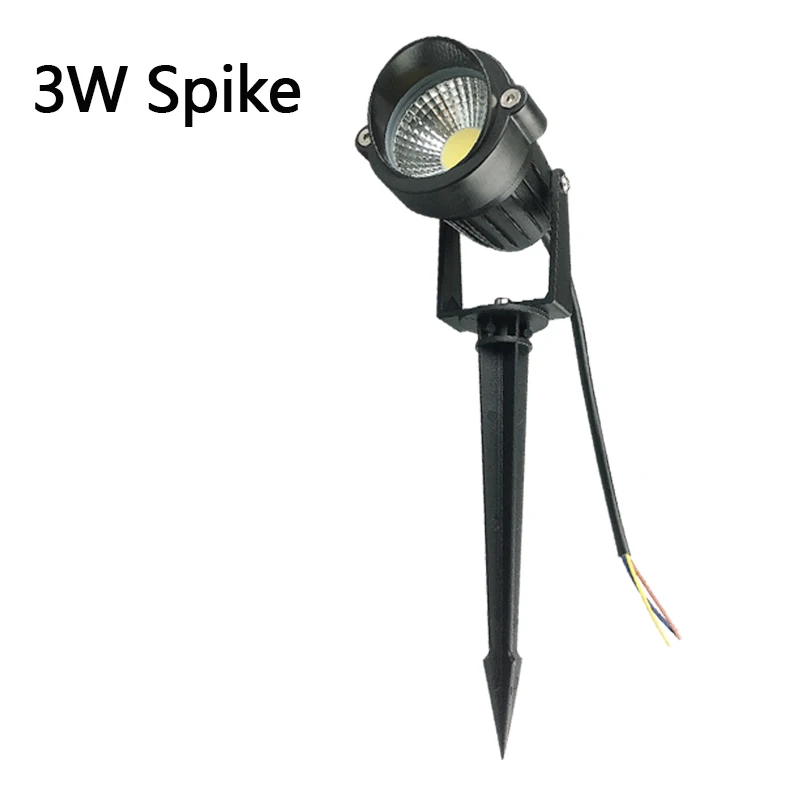3W 5W 10W Outdoor Garten Landschaft Licht AC220V 110V DC12V LED Rasen Lampe COB Wasserdichte beleuchtung Led Licht Garten Pfad Scheinwerfer