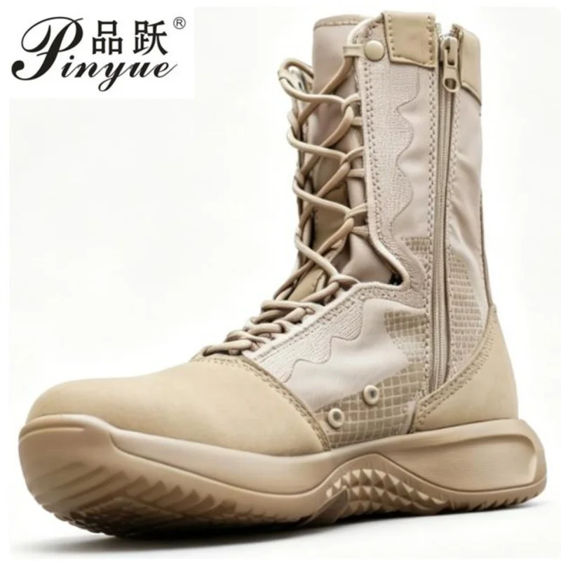 Tactical Boots Men Boots Special Force Desert Combat Boots Outdoor Hiking Boots Ankle Shoes Men Work Safty Shoes 40-46