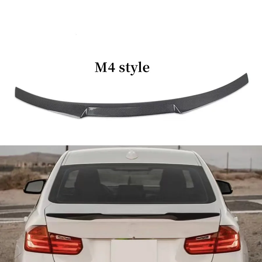 For BMW 3 Series F30 F31 F35 320i 325i 330i 2012-2019 M3 M4 MP PSM Style Rear Trunk Lid Spoiler Wing Car Tuning Accessories Part