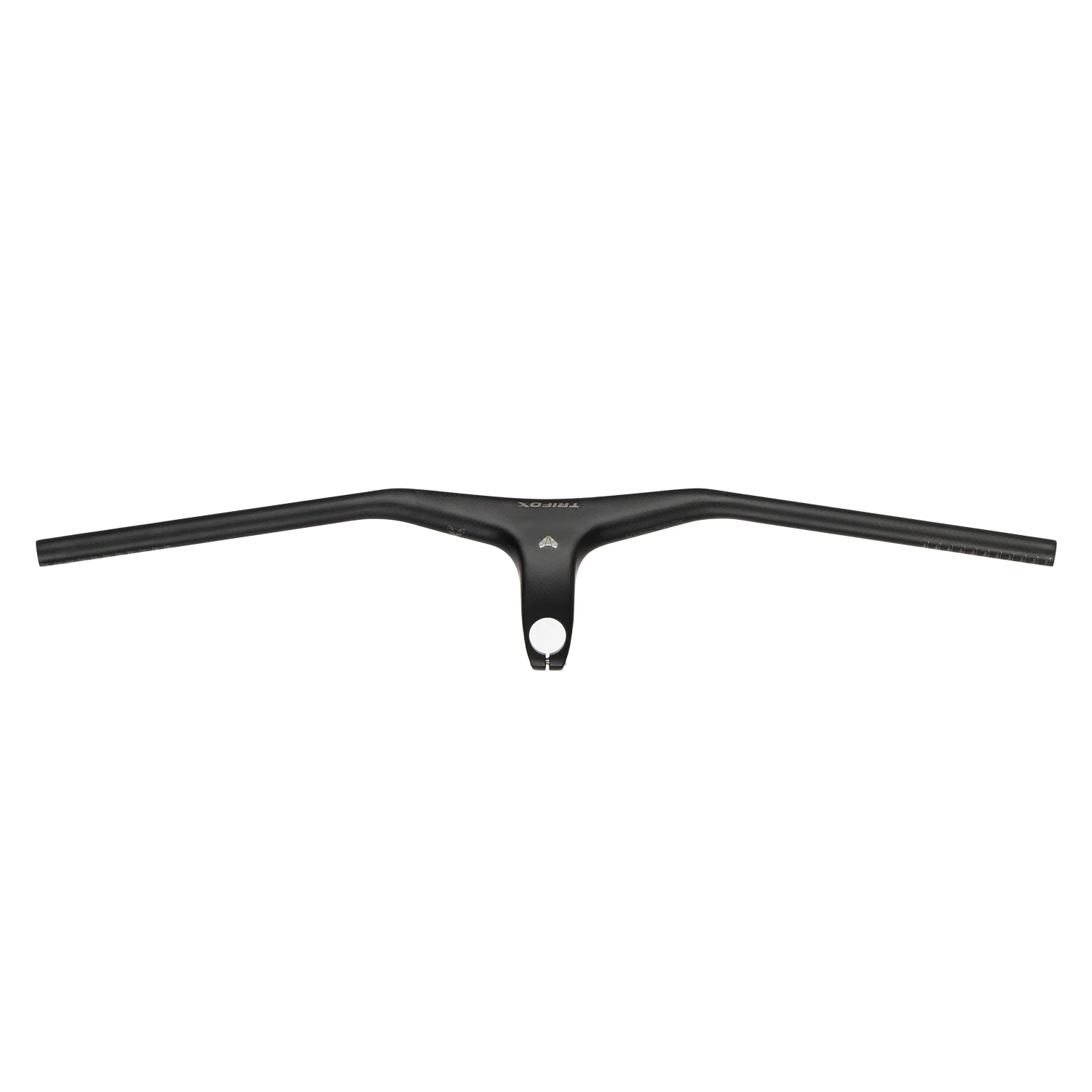 TRIFOX MTB Fahrradlenker Riser Angle-17 ° Grad einförmiger 3K-Matt-Lenkervorbau mit integriertem Lenker, Länge 80/90/100/110, 600–800 mm – Detail 13