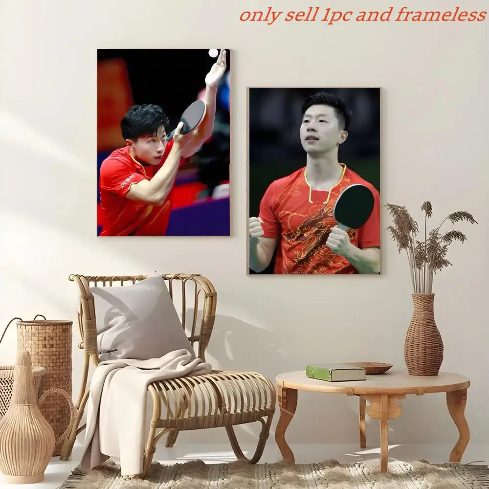China Ping-pong Player Ma L-Long Poster Painting And Print Wall Art Picture For Home Room Decor Gifts