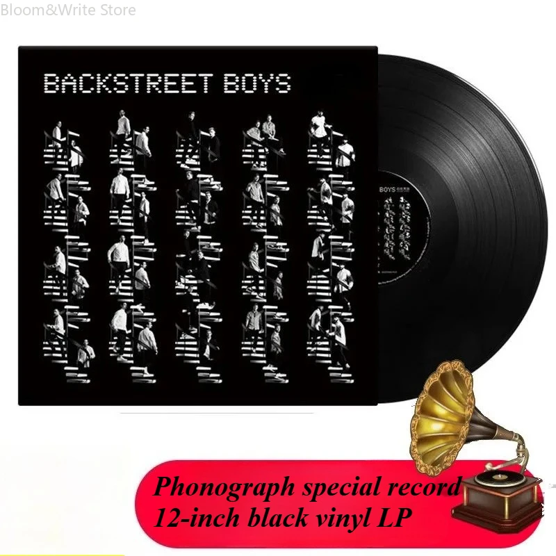 Pop Male Idol Groups BSB Nick Carter Music Vinyl LP DNA Album Long Playing Record Phonograph Turntable Collection Gifts