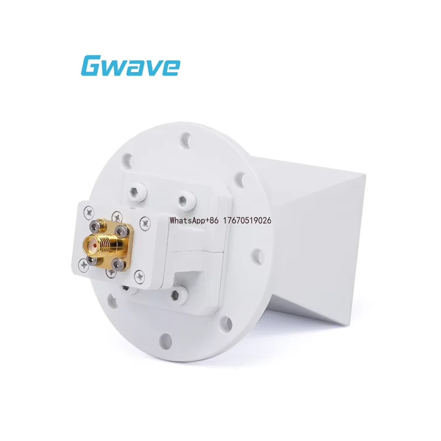 2026-Female Input 14 DBi Gain Waveguide Standard Horn Antenna 6 GHz to 18 GHz Antenna