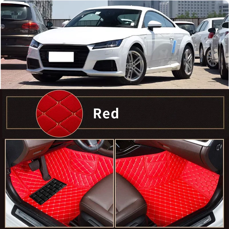 3D leather Waterproof Custom Car Floor Mats for BMW Z4 2003-2026 year Auto Carpets Foot Coche Accessorie Floor Liners