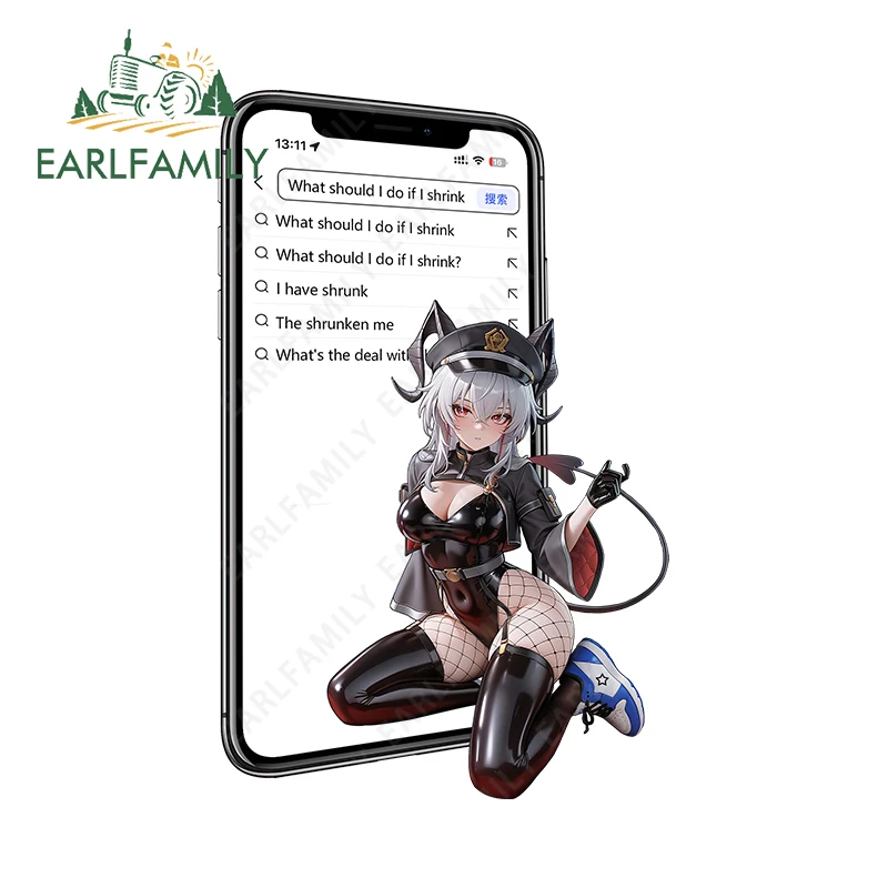 

EARLFAMILY Wuthering Waves Zani Car Stickers Custom Devil Get Out of The Phone Decor Waterproof Host Vinyl JDM DIY Accessories
