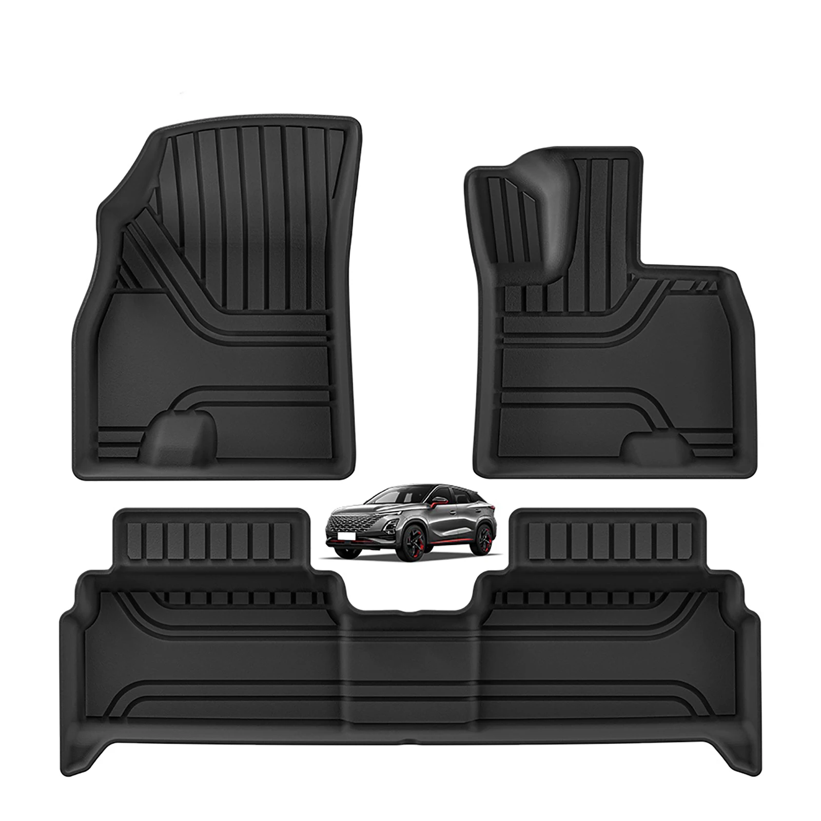For 2024-2025 Chery OMODA C5 EV Car Floor Mats Protective Mat Interior Accessories Waterproof Foot Pads Only Fit Right Rudder