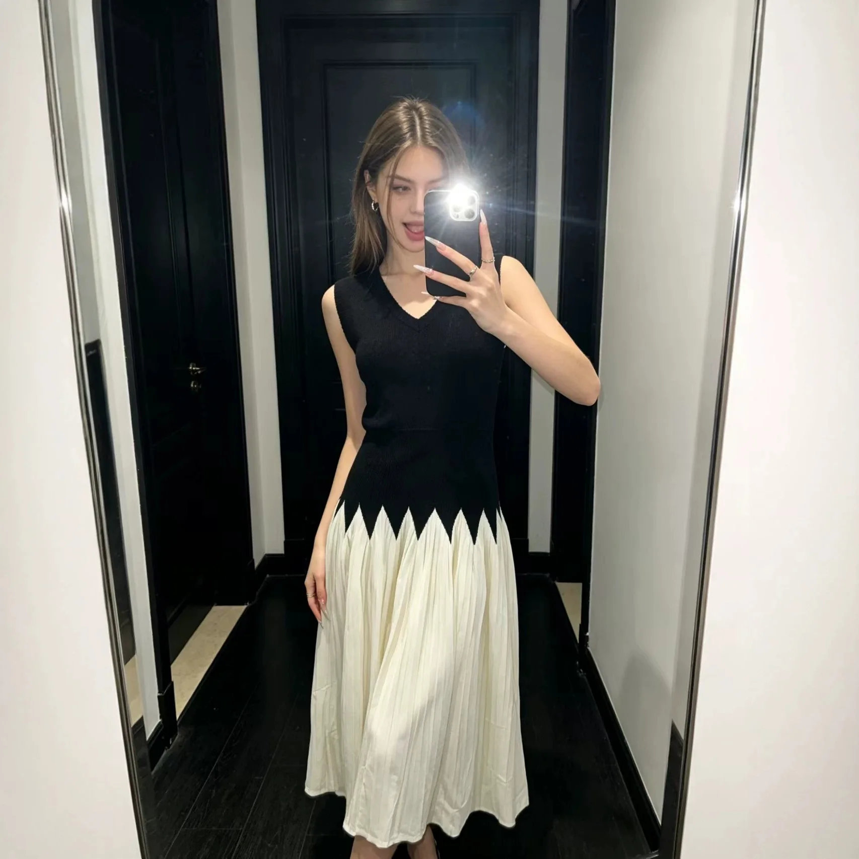 knit dress opening ceremony white dress Opening ceremony sweater dress top