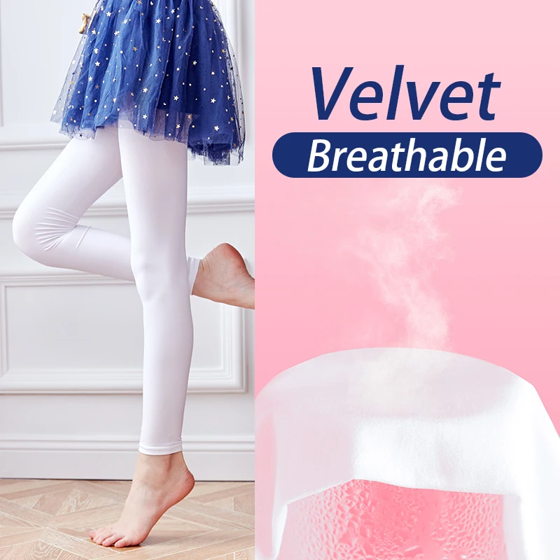 Ballet Tights Girls Kids Pink Ninth Pantyhose Children Dance Leggings Summer Thin Ballroom Practice Tights