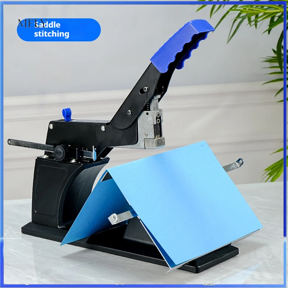 2-in-1 Horse-riding Stapler SH-04 High-quality Manual Stapler Textbook Stapler Binding Thickness 60 Sheets