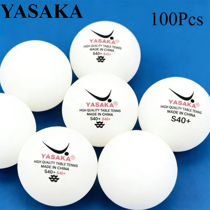 

YASAKA Table Tennis Balls Club Special Training Ping Pong Ball High Elasticity & Durable Table Tennis Provincial Training 40 +
