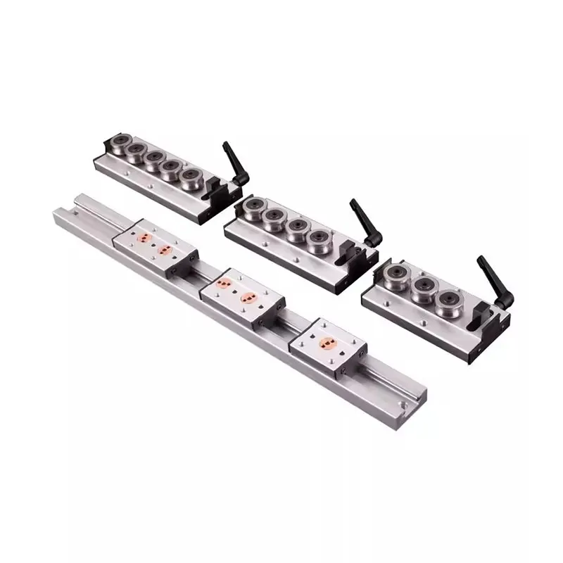 Built-in Dual-Axis Linear Guide 28mm SGR10 SGR10E Roller Slider 1 Set: 1 SGB10 Block And 1 SGR10 Guide L100-1150mm Woodworking