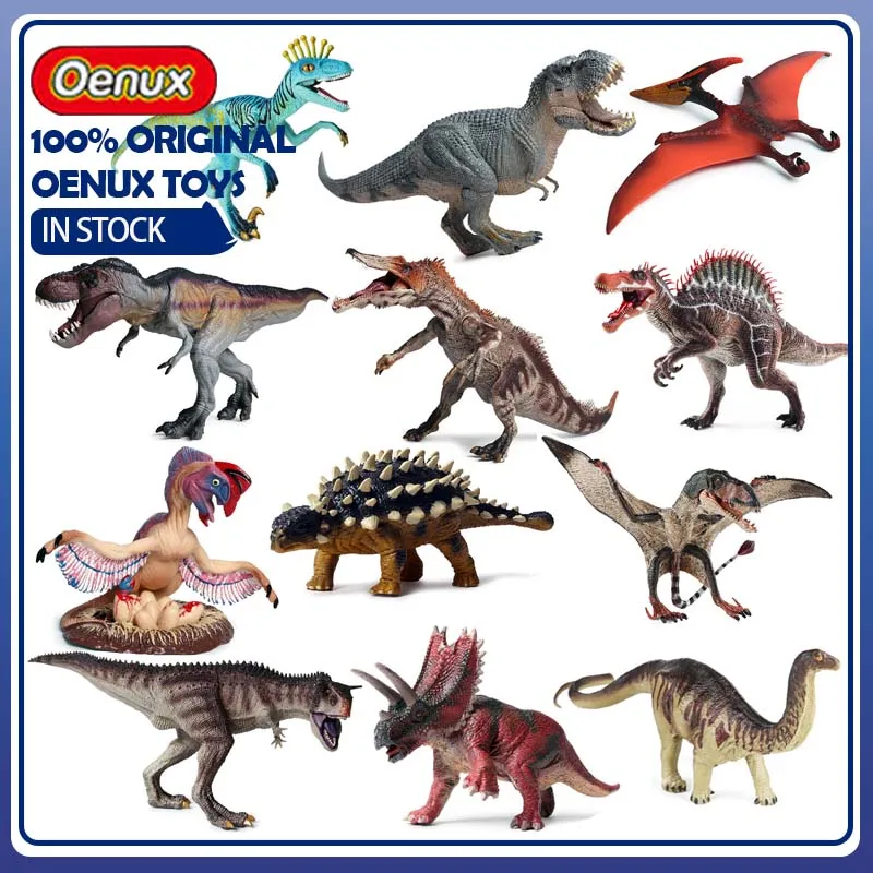 

Jurassic Dinosaurs Model Realistic Wild Animal Ornaments Action Figures Demon PVC Collection Tyrannosaurus Rex Mosasaurus