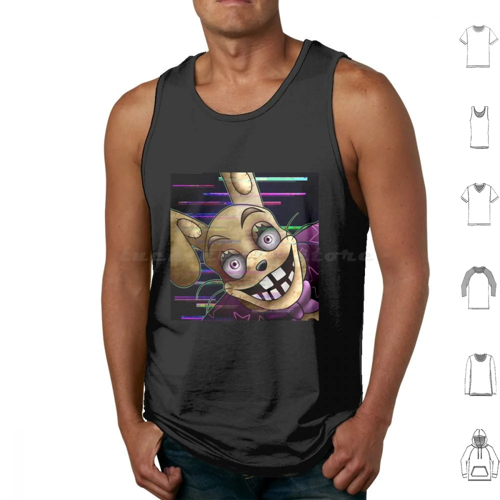 Camisetas sin mangas con estampado de Five Nights at Freddy's: Bonnie, Chica, Fnaf2, 5naf, Fnaf World, Mangle, Exotic, Butters Puppet