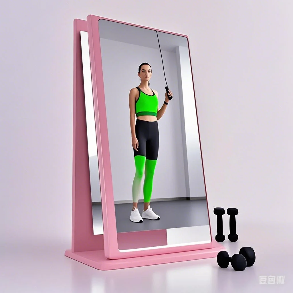 Interactive Smart Magic Fitness Mirrors 32-43 Inch Touch Screen Digital Poster Specification 1 Year for Indoor Gym Use OEM
