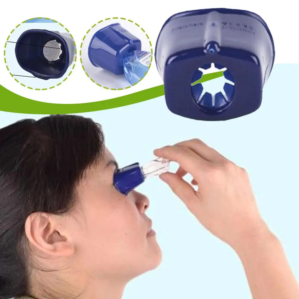 

Eye Drop Guide Easy To Use Eyedrop Guide Eye Dropper Guide Eye Drop Helper For All Ages Works With Most Eye Drop Bottles Re Q9M1