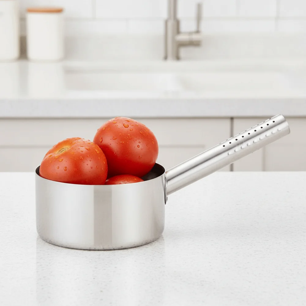 Long Handle Stainless Steel Water Ladle Anti-slip Granule Design Thickened Kitchen Water Scoop Rust-proof Large Capacity