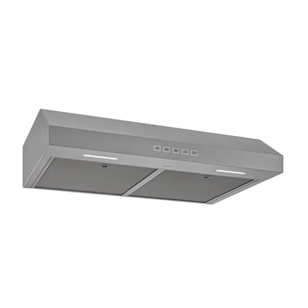 Stainless Steel Range Hood Energy Star 350 CFM Quiet Operation Easy Installation