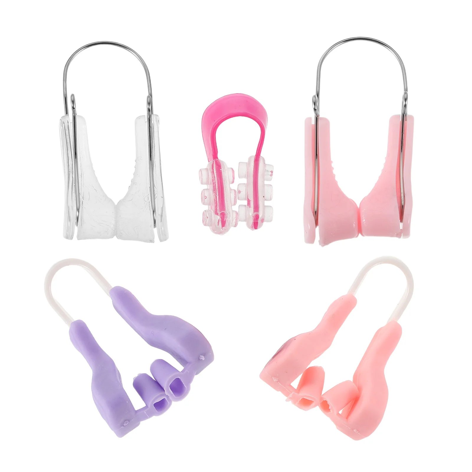 

5 Pcs Nose Clip Invisible Corrector Device Metal Bridge Height Enhancer