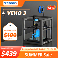 tronxy VEHO 3 3D Printer Large Build Size 330x330x400mm 3d Printer diy Kit 600mm/s Fast Speed Full-set Printer Kits impresora 3d
