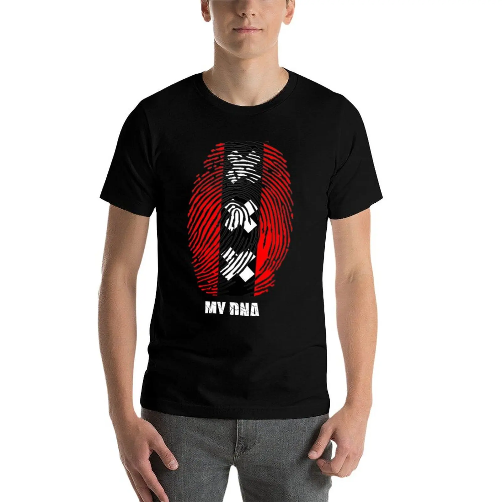 AMSTERDAM FLAG DNA T-Shirt Plus Size Quick Dry Sports Tee view 4