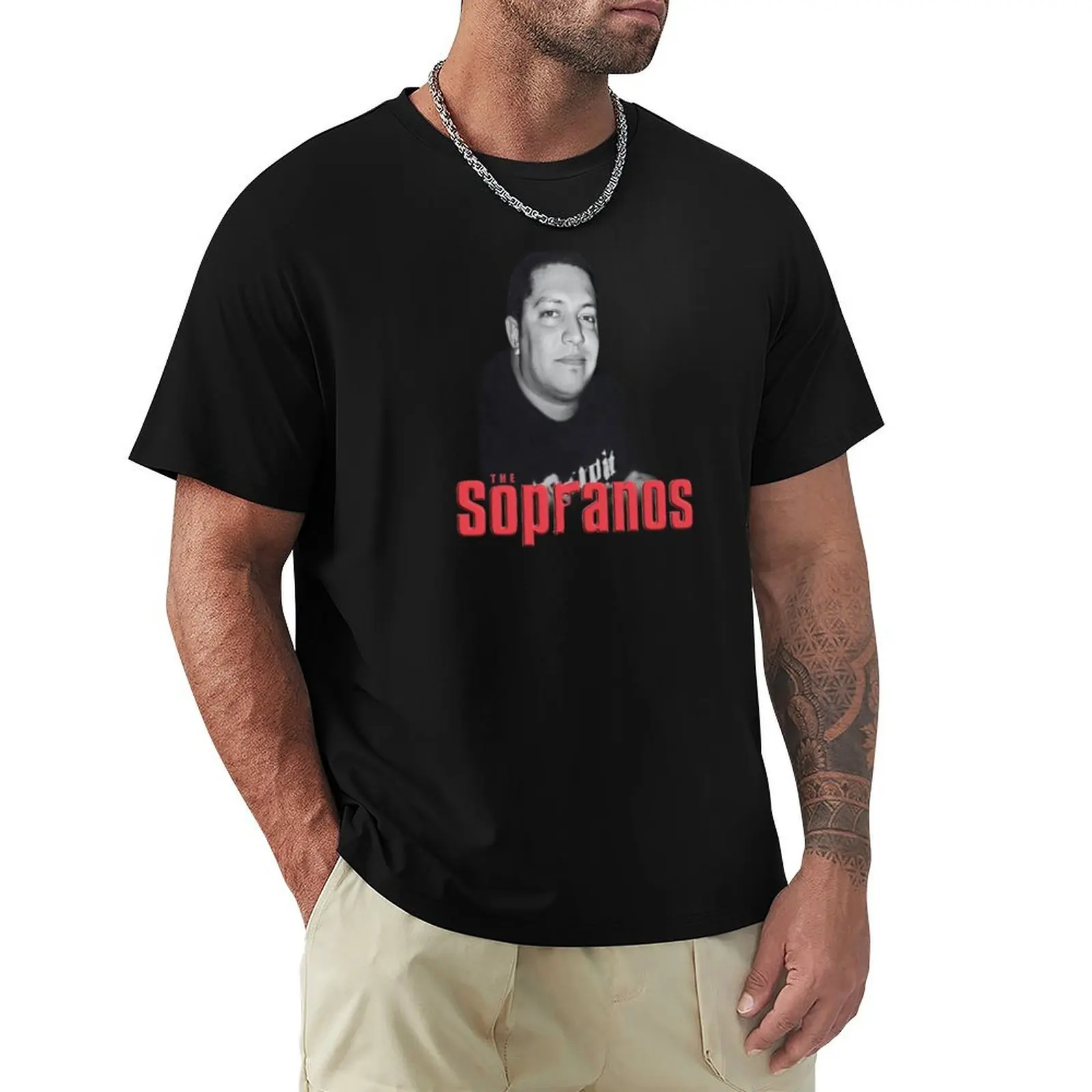 Sal Vulcano Soprano T-Shirt Basic Breathable Solid Color T-Shirt