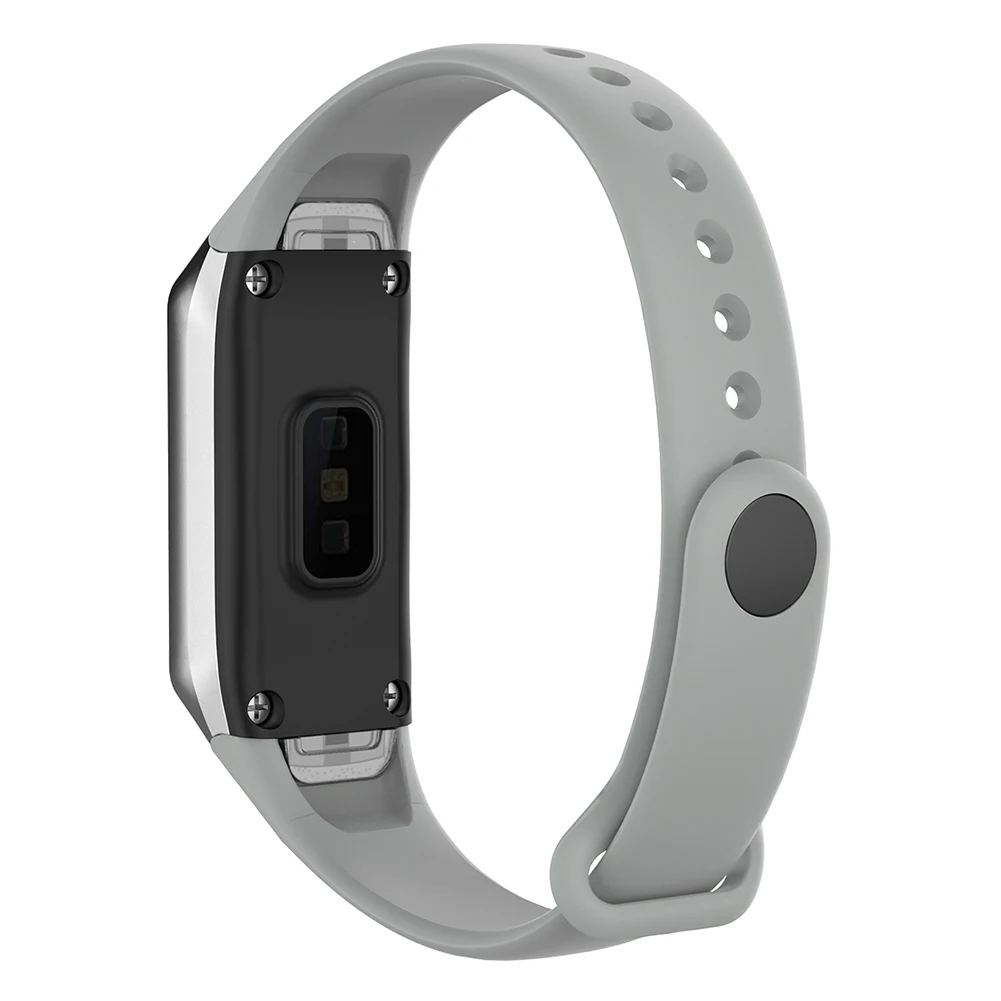 Sweatproof Sport Wrist Bracelet Harmless Non-Crack Long Service Life TPE Strap for Samsung Galaxy Fit SM-R370 Replacement Straps