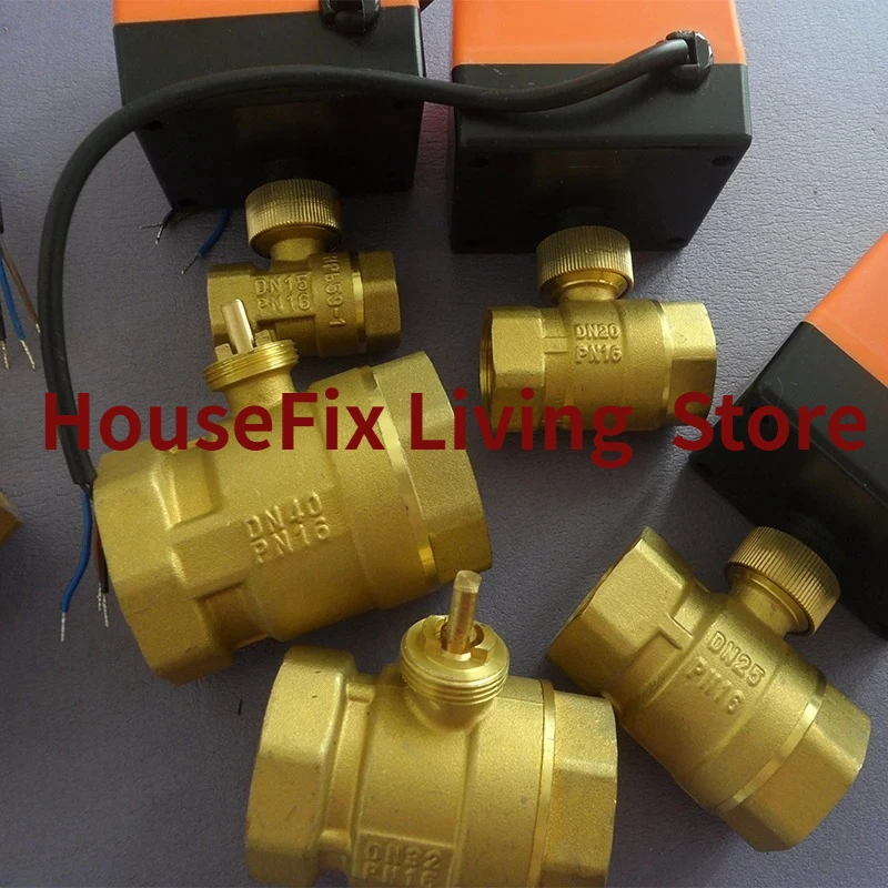 Brass Motorized Ball Valve 1/2