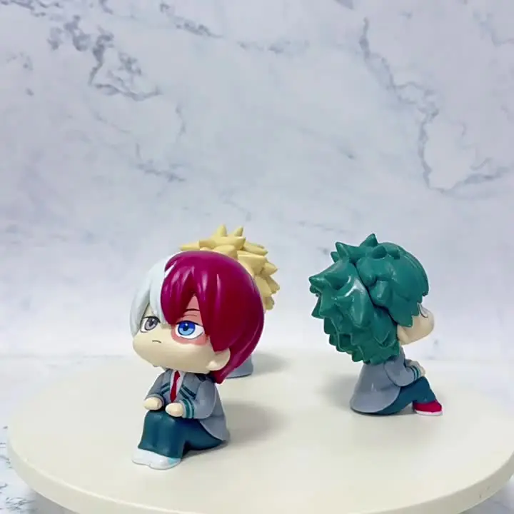 LookUp My Hero Academia Midoriya Izuku Anime Figure Boku no Hero Academia Bakugo Katsuki/Todoroki Shoto Action Figure Toys Gifts
