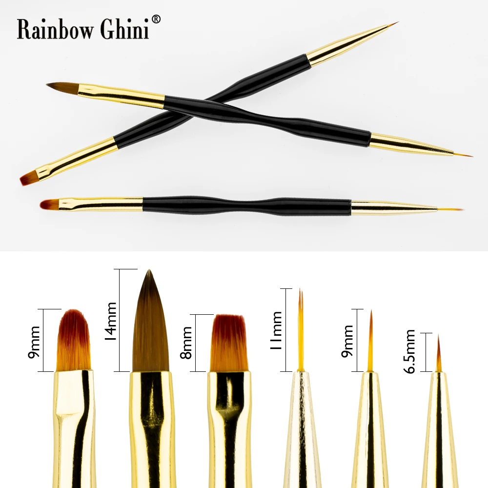 Rainbow Ghini 3-delige set dub - Detailing Brush Set recensie en prijs