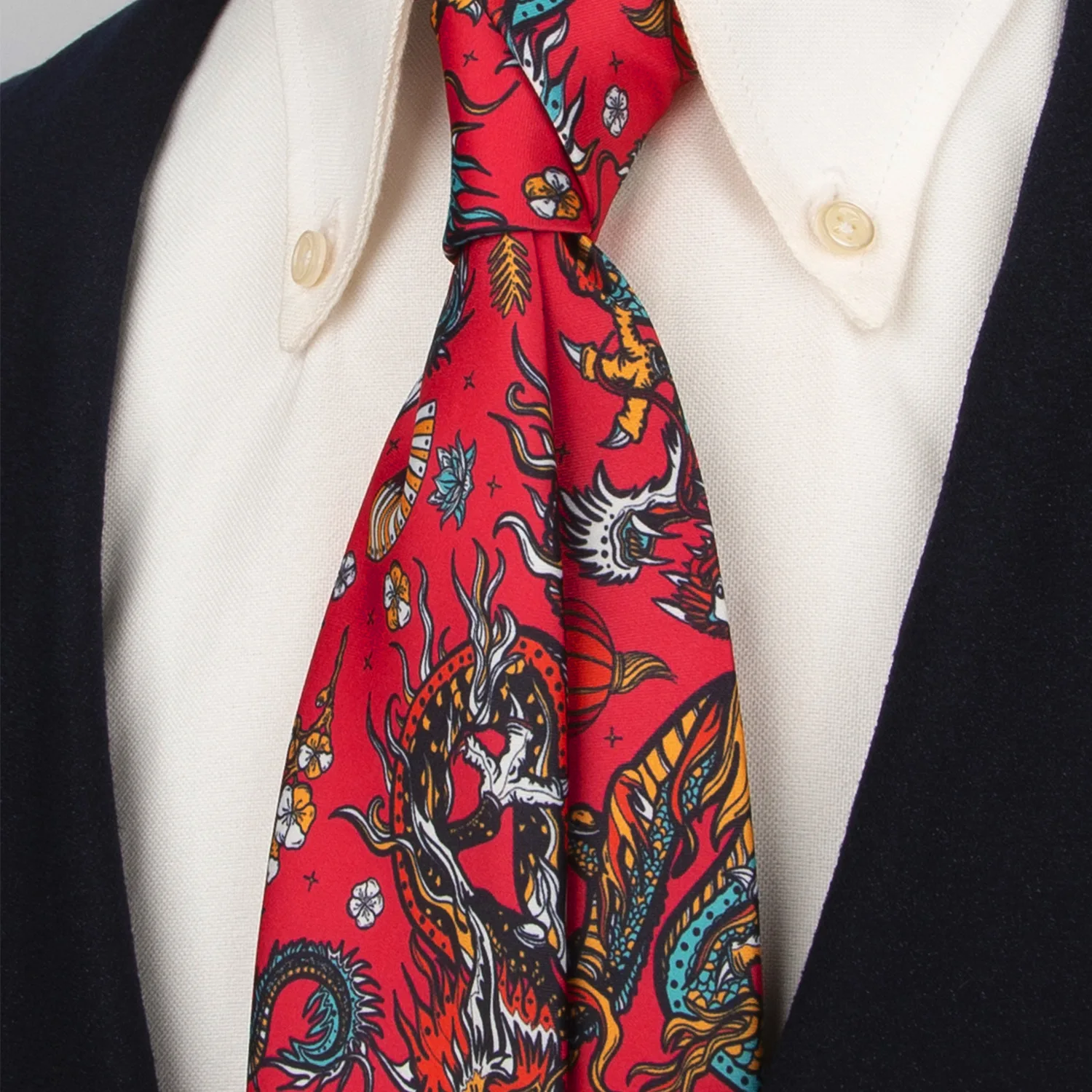 

Модный мужской шелковый галстук 8 см, супермягкий богемный стиль, шикарный горошек, новинка, красный, синий галстук, рубашка, роскошные аксессуары для банкета для мальчиков