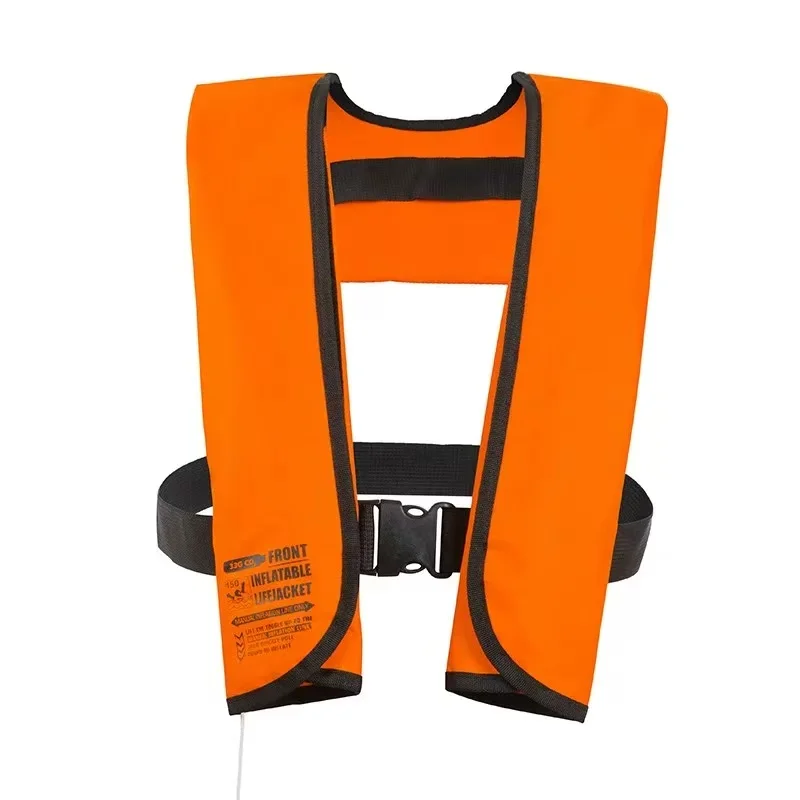 Nieuwe Auto Zelfopblaasbare Reddingsvesten Handleiding Varen Reddingsvesten Volwassen PFD 150N voor Watersport Vissen Raften Accessoires